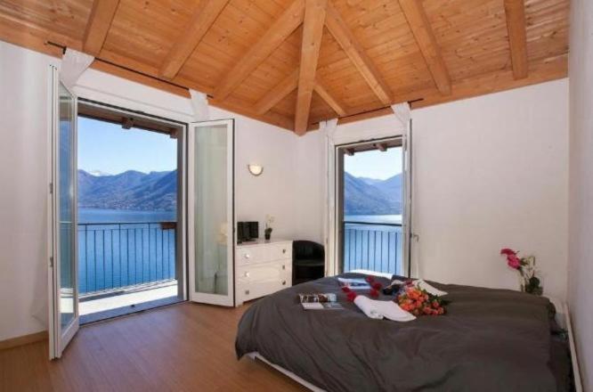 Luxury Penthouse With Big Terrace Apartamento Argegno Exterior foto